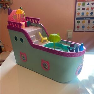 Gabby dollhouse cruise ship USED